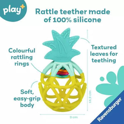 Rattle Teether: Pineapple