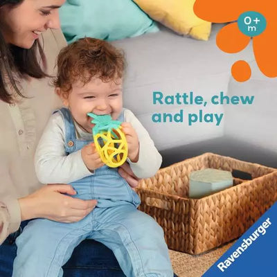 Rattle Teether: Pineapple