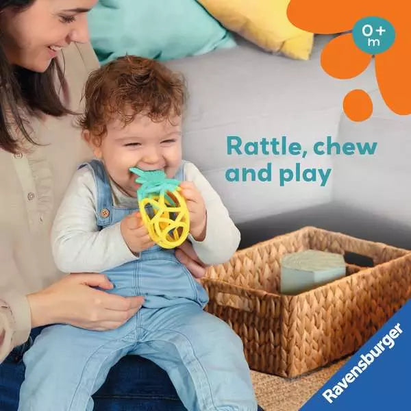 Rattle Teether: Pineapple