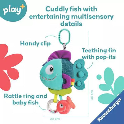 Pop-it Piranha - Blue or Red