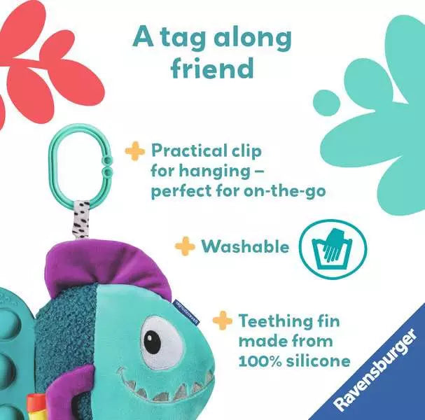 Pop-it Piranha - Blue or Red