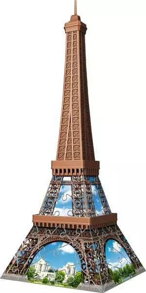 3D Puzzle Building Mini Eiffel Tower - 54 Pieces