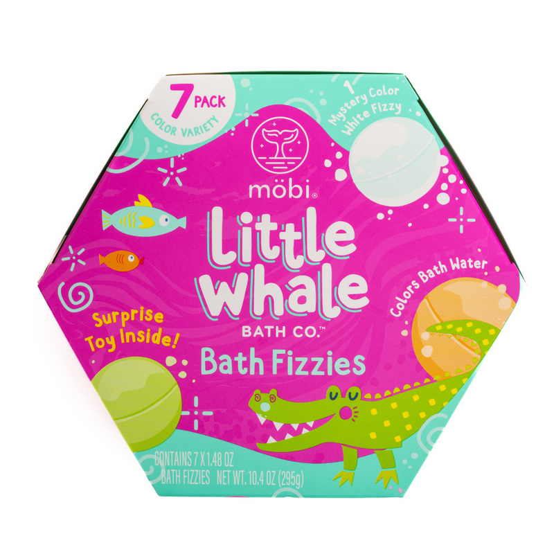 Little Whale Bath Co. Bath Fizzies - 7 pack