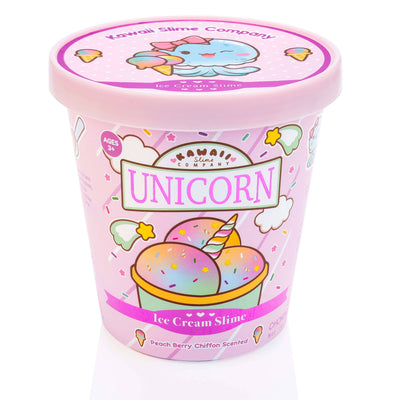 Unicorn Scented Ice Cream Pint Slime