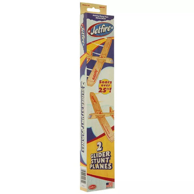 Jet Fire Balsa Glider Boxed - 2 Pack