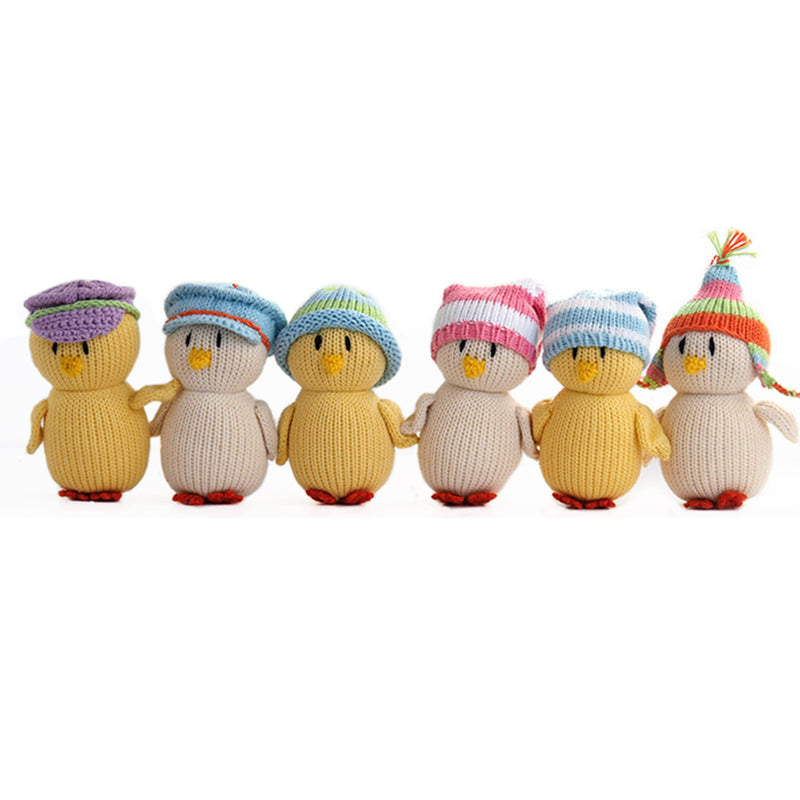 Chicks in Pastel Hats