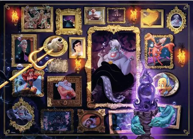 Disney Villainous: Ursula - 1000 Pieces Puzzle