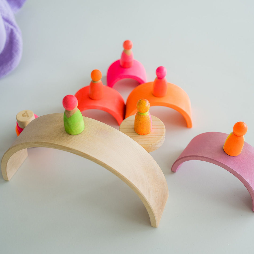 Rainbow Neon Pink – Flying Pig Toys