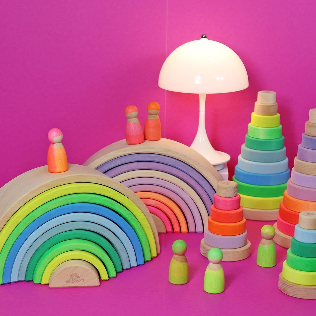 Rainbow Neon Green – Flying Pig Toys