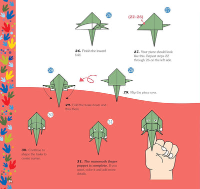 Beginner's Guide to Origami: Dinosaurs & Prehistoric Animals