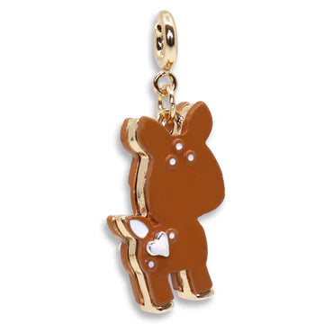 Gold Fawn Charm