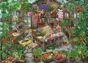 Jigsaw Puzzle The Cursed Green House - 368 Pieces Puzzle