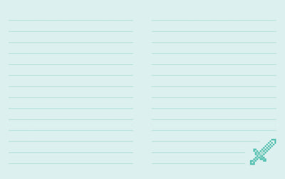 Minecraft: Mobs Glow-in-the-Dark Lock & Key Diary