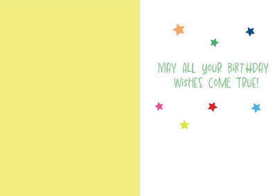 Birthday Kawaii Cakes Foil Card