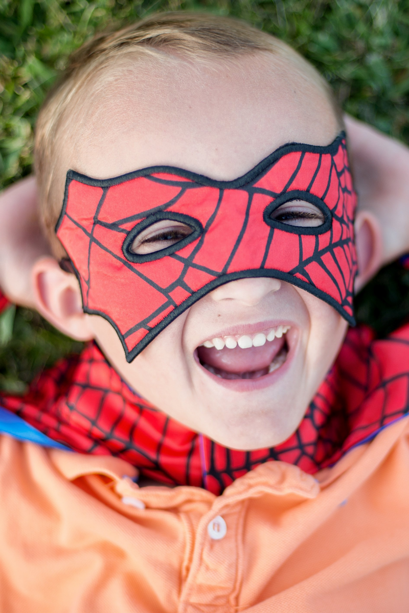 Spider Cape Set with Mask and Cuffs