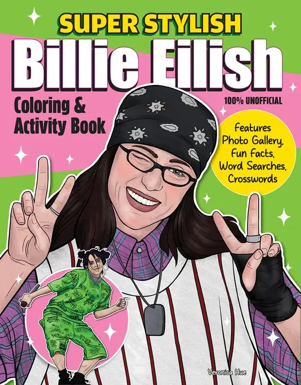 Coloring and Activity Book - Super Stylish Billie Eilish