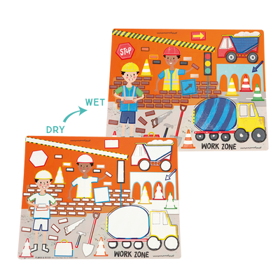 Magic Water Placemats - Construction