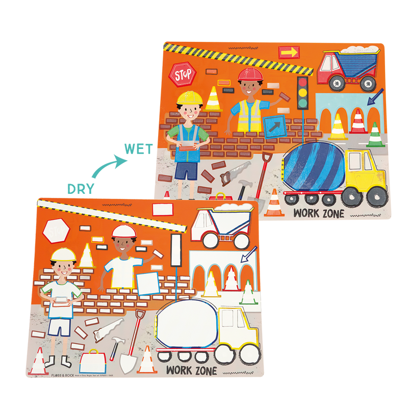 Magic Water Placemats - Construction