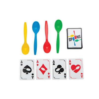 Spoons Card Games for Kids and Adults 3-5 Players