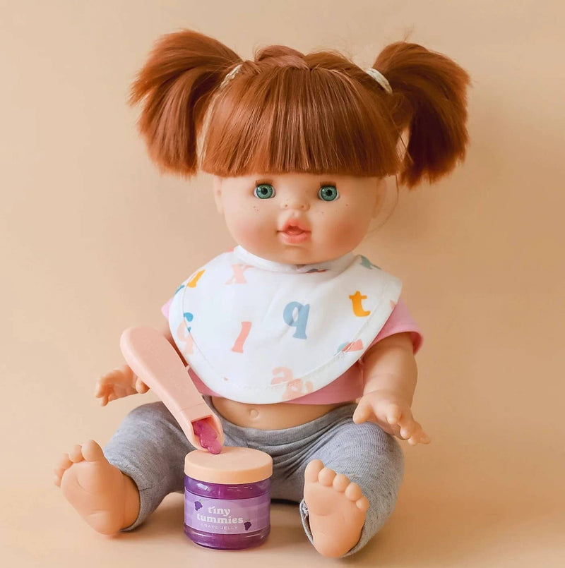Tiny Tummies - Grape jelly food - Jar and spoon - Tiny Harlow