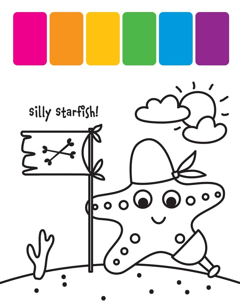 My First Painting Book: Playful Pirates - Just Add Water!