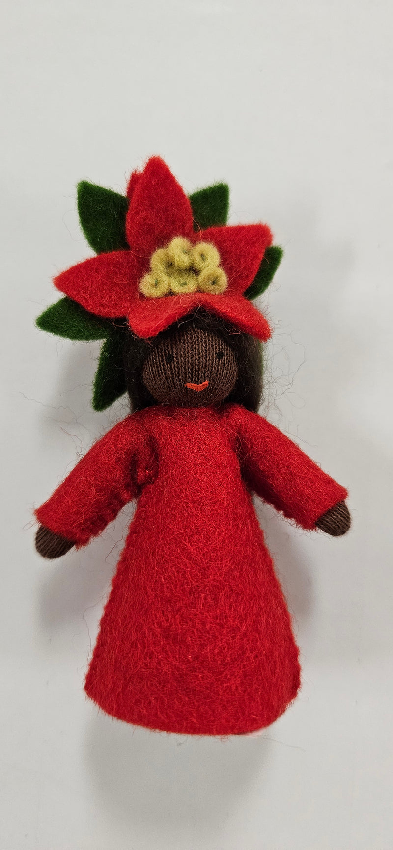 Poinsettia Fairy, style 2 (Raised Flower Hat)