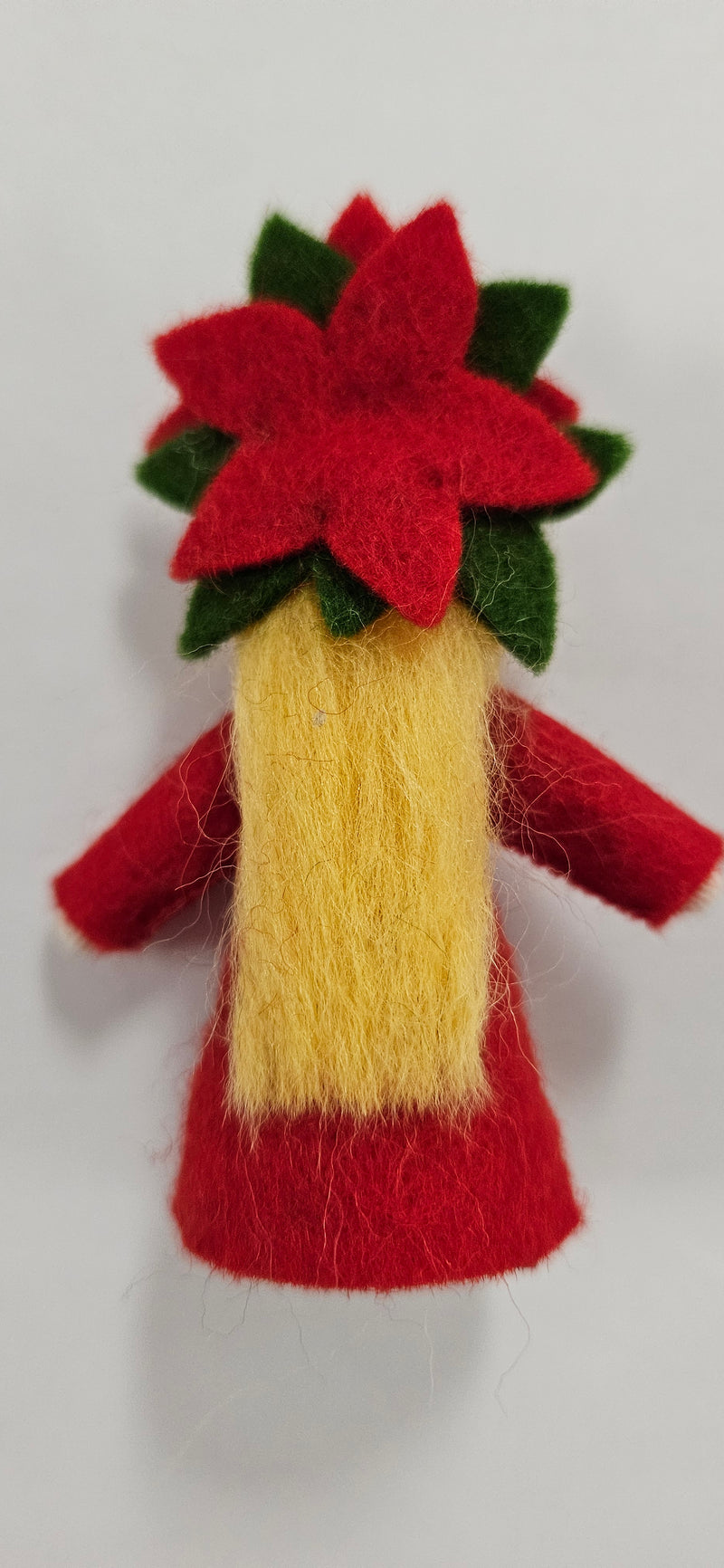 Poinsettia Fairy, style 2 (Raised Flower Hat)