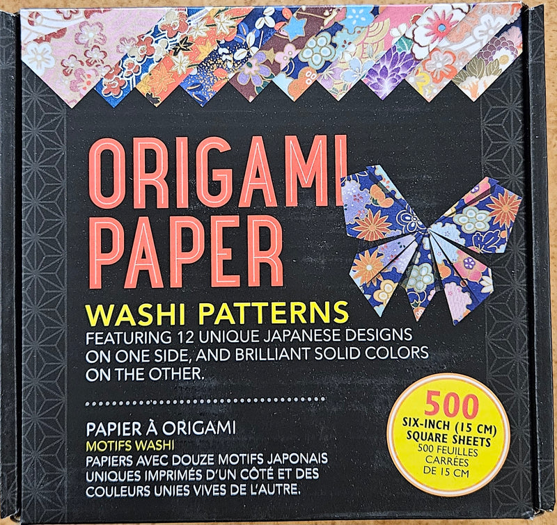 Origami Paper Washi Patterns (500 Sheets)