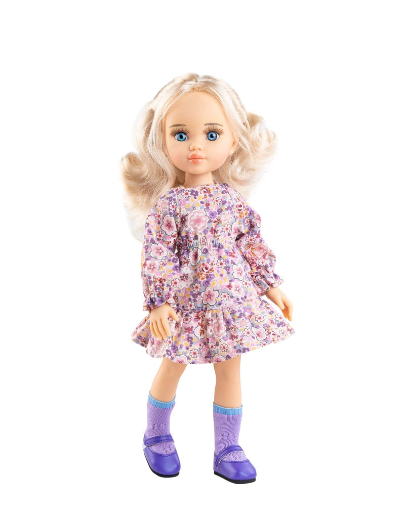 Las Amigas doll - Clara with floral dress - Paola Reina