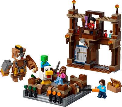 Lego Minecraft Woodland Mansion Fighting Ring