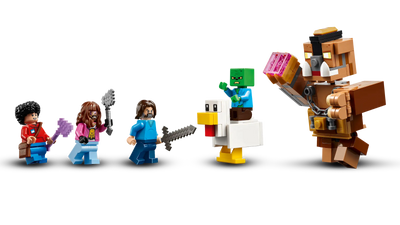 Lego Minecraft Woodland Mansion Fighting Ring