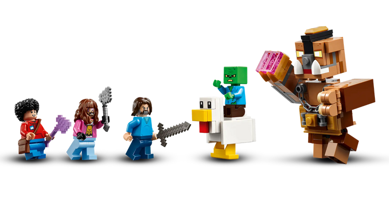 Lego Minecraft Woodland Mansion Fighting Ring