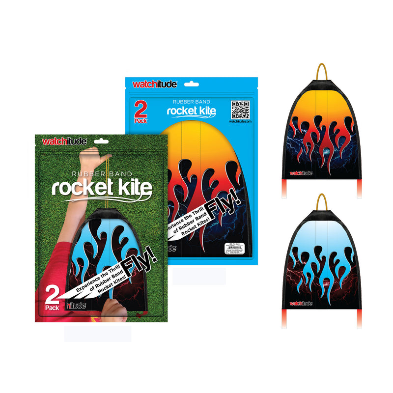 Rubber Band Rocket Kite, Assorted Styles