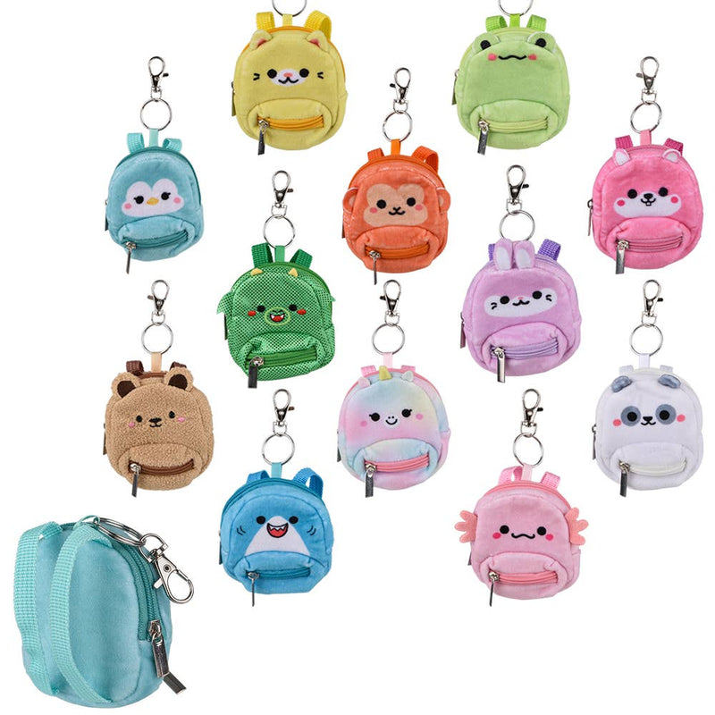 Blind Bag Mini Kawaii Plush Backpack Clip On 3