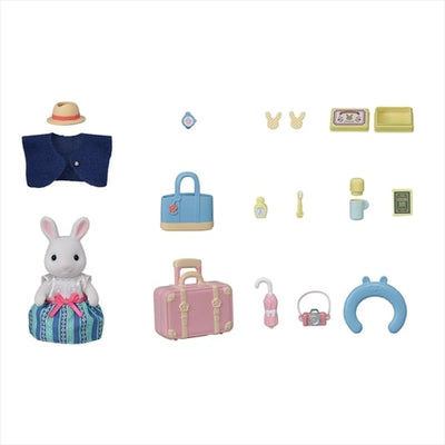 Calico Critters Weekend Travel Set -Snow Rabbit Mother
