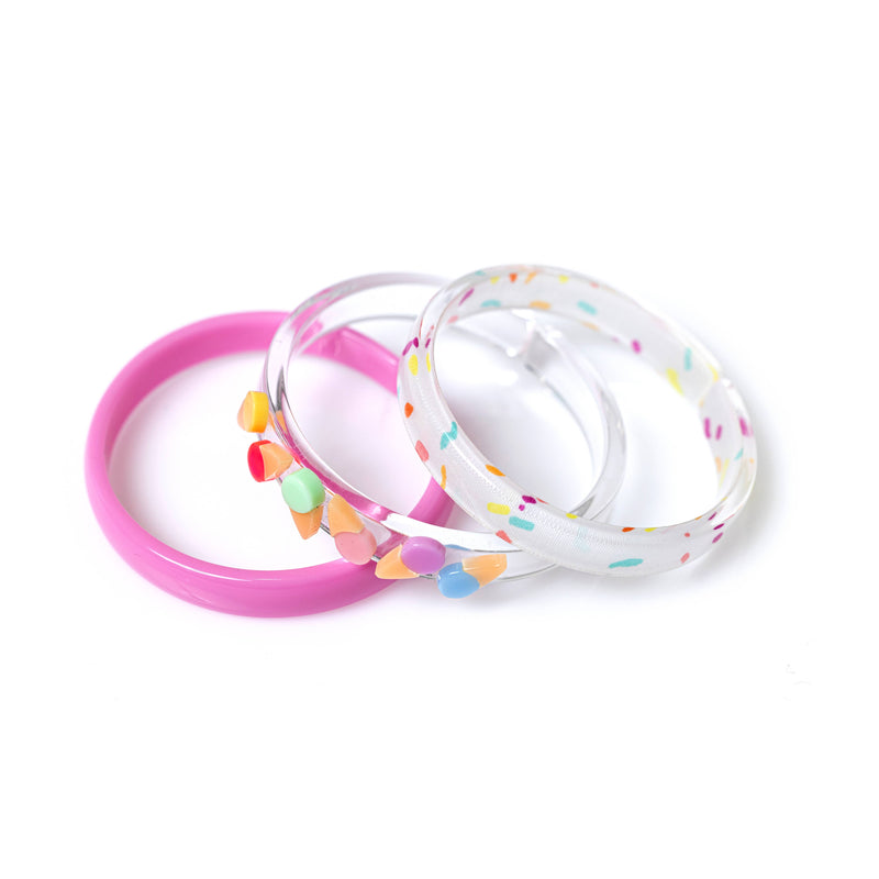 Multi Ice Cream candy colors Bangles (set of 3)