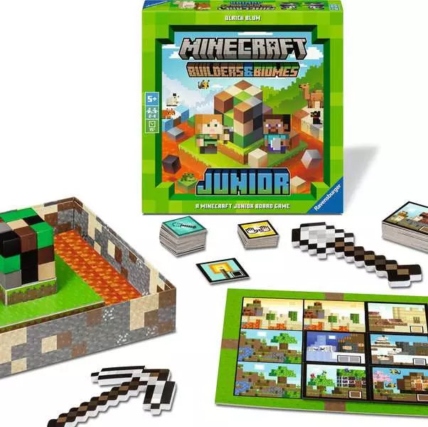 Minecraft Junior Board Game - Builders and Biomes
