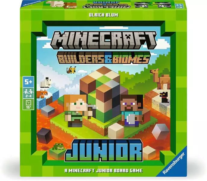 Minecraft Junior Board Game - Builders and Biomes