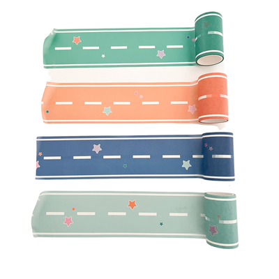 Colorful Play Road Tape (Set of 4 Rolls)