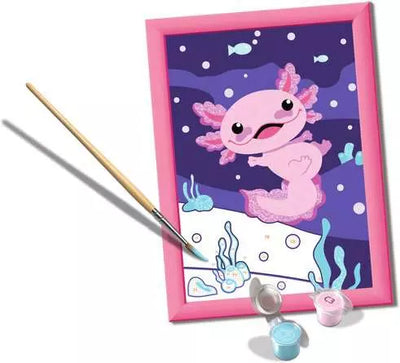 Creart Axolotl with Glitter