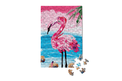 Flamingo MicroPuzzle - Mini Jigsaw Puzzle Gift