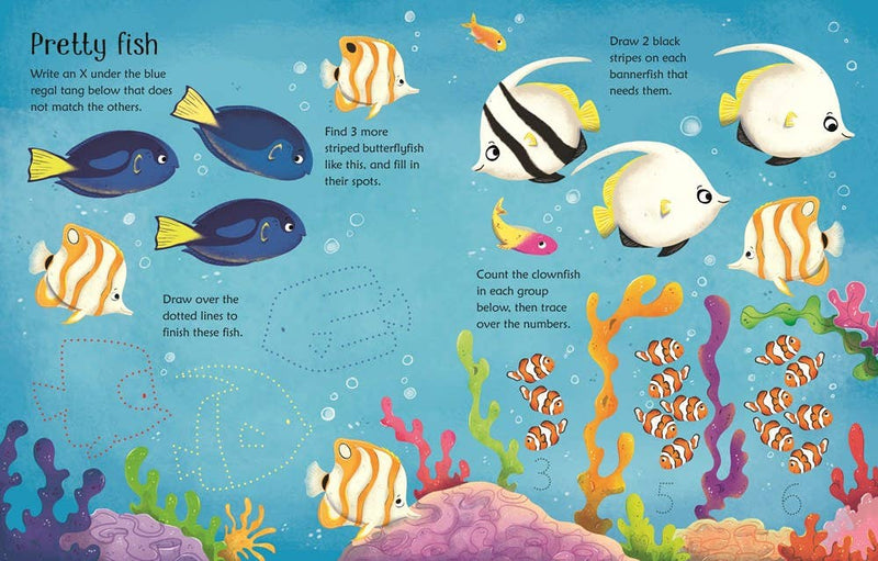 Wipe-Clean Aquarium Activities : Usborne