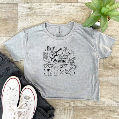 Swiftie Collage - Women's Crop Tee
