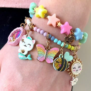 Gold Purrmaid Charm