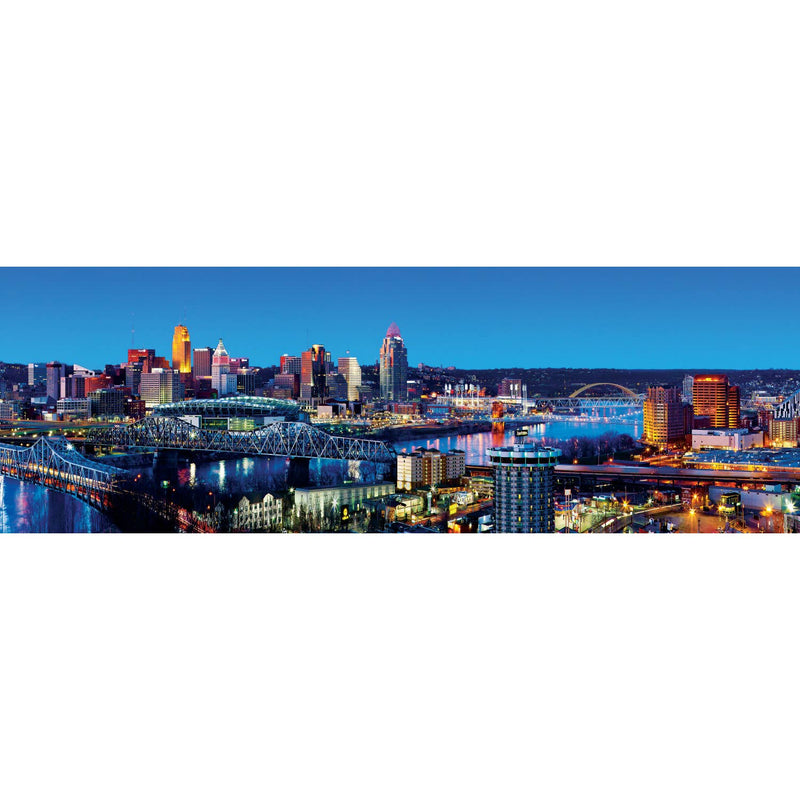 Cincinnati 1000 Piece Panoramic Puzzle