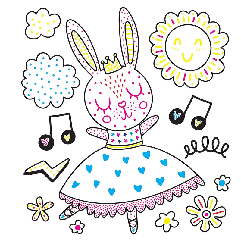 Easy and Fun Paint Magic with Water: Fairies and Friends