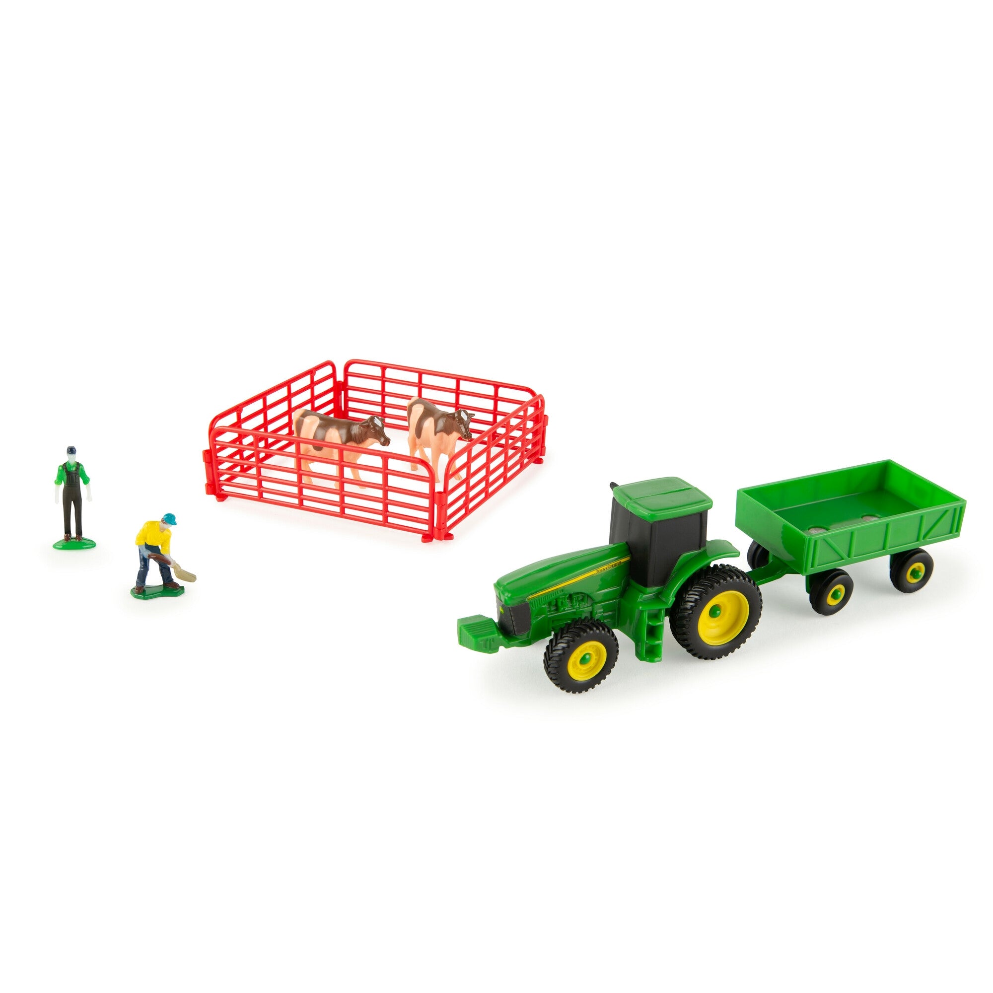 John Deere 10 Piece Farm Set, Assorted – Flying Pig Toys
