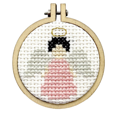 Angel Mini Matchbox Christmas Cross Stitch Kit