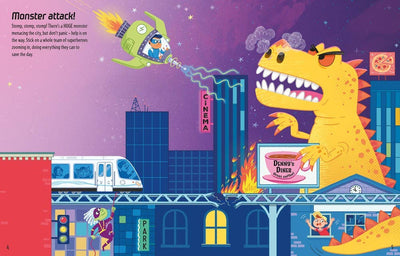 First Sticker Book Superheroes