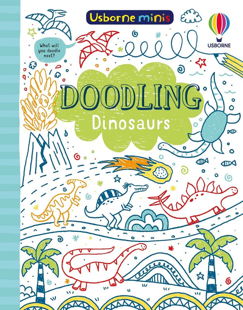 Usborne Mini Activities on the Go—Doodling Dinosaurs